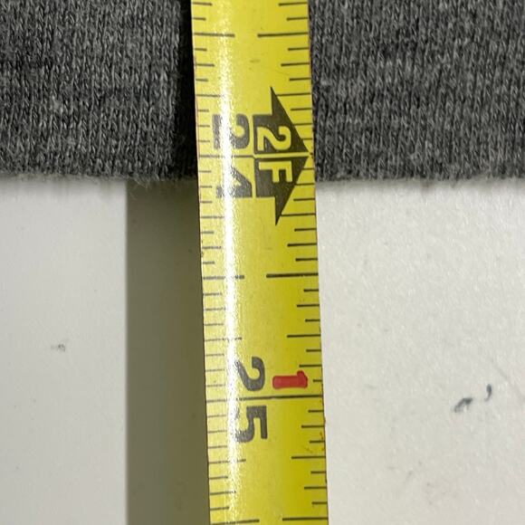 Tommy Hilfiger Sweatshirt Women Size M Gray Long Sleeve Cowl Neck Preppy STAIN - Picture 6 of 7